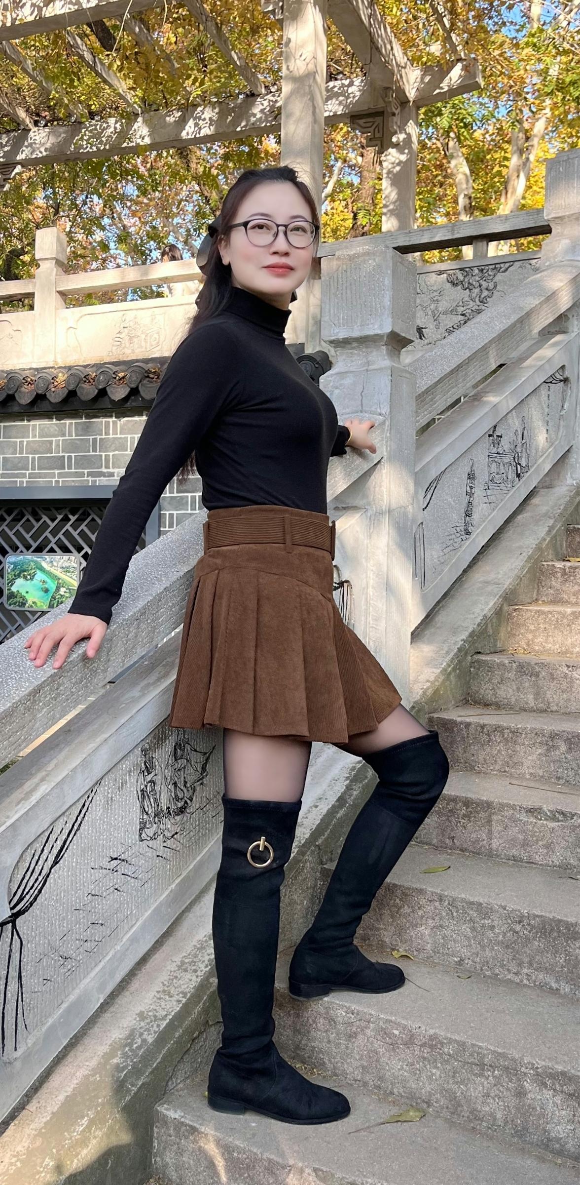 穿搭 冬季搭配 80后老阿姨