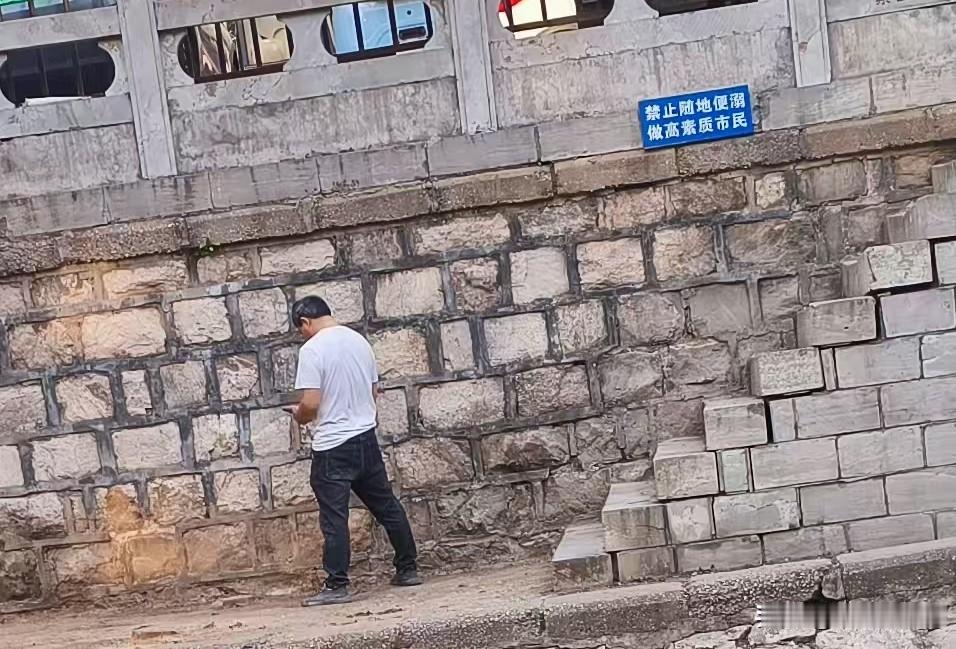 遇到这种没素质的人，很烦

有时候是马路边的绿化带，根本就没有防备或者躲不开，就
