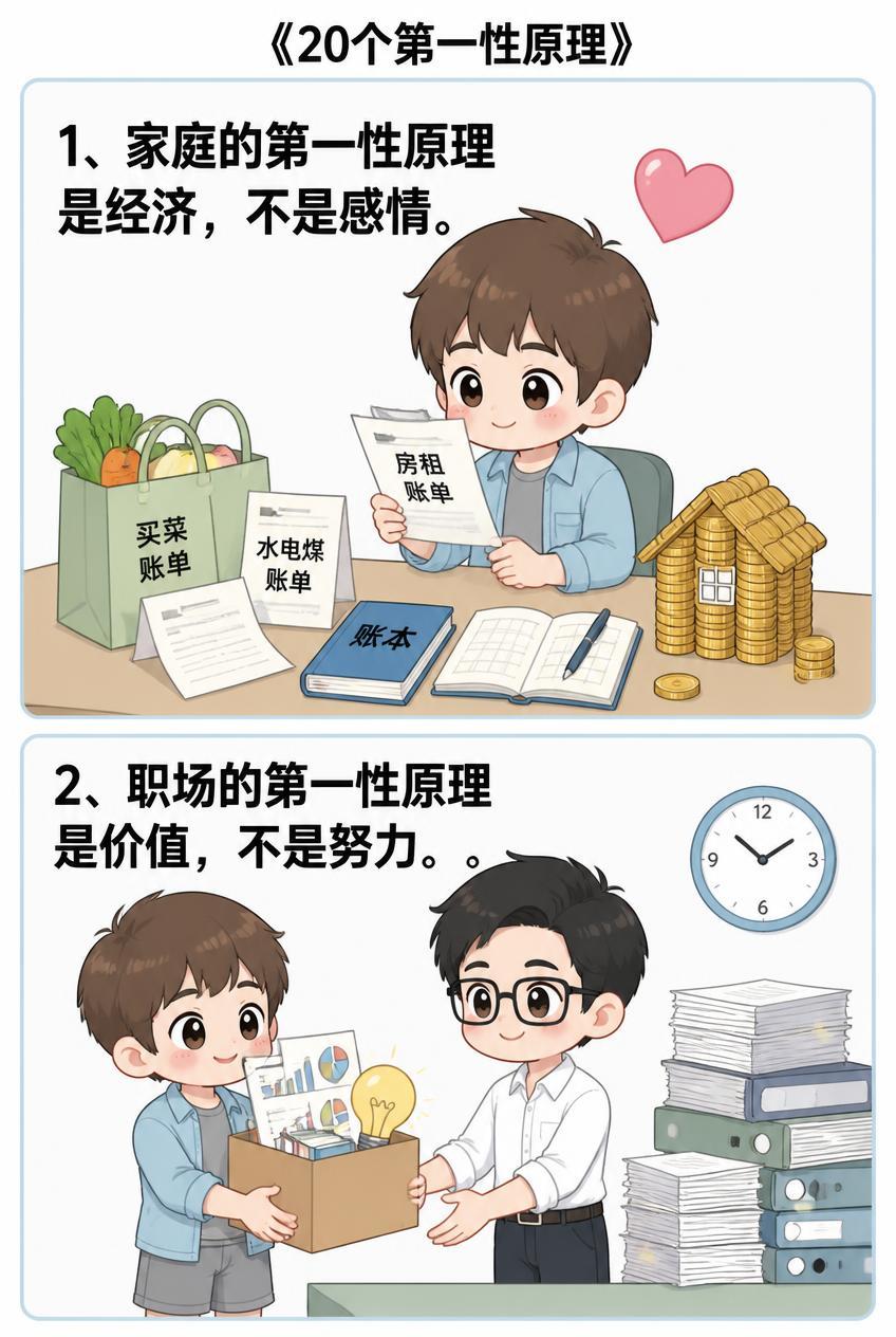 看透生活底层逻辑，这20个第一性原理让你少走弯路