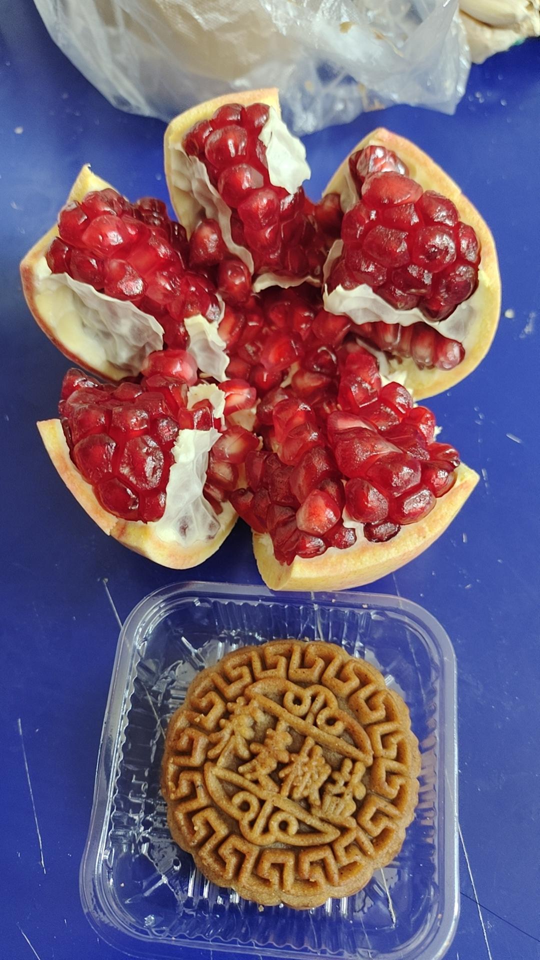 当月饼遇上水果