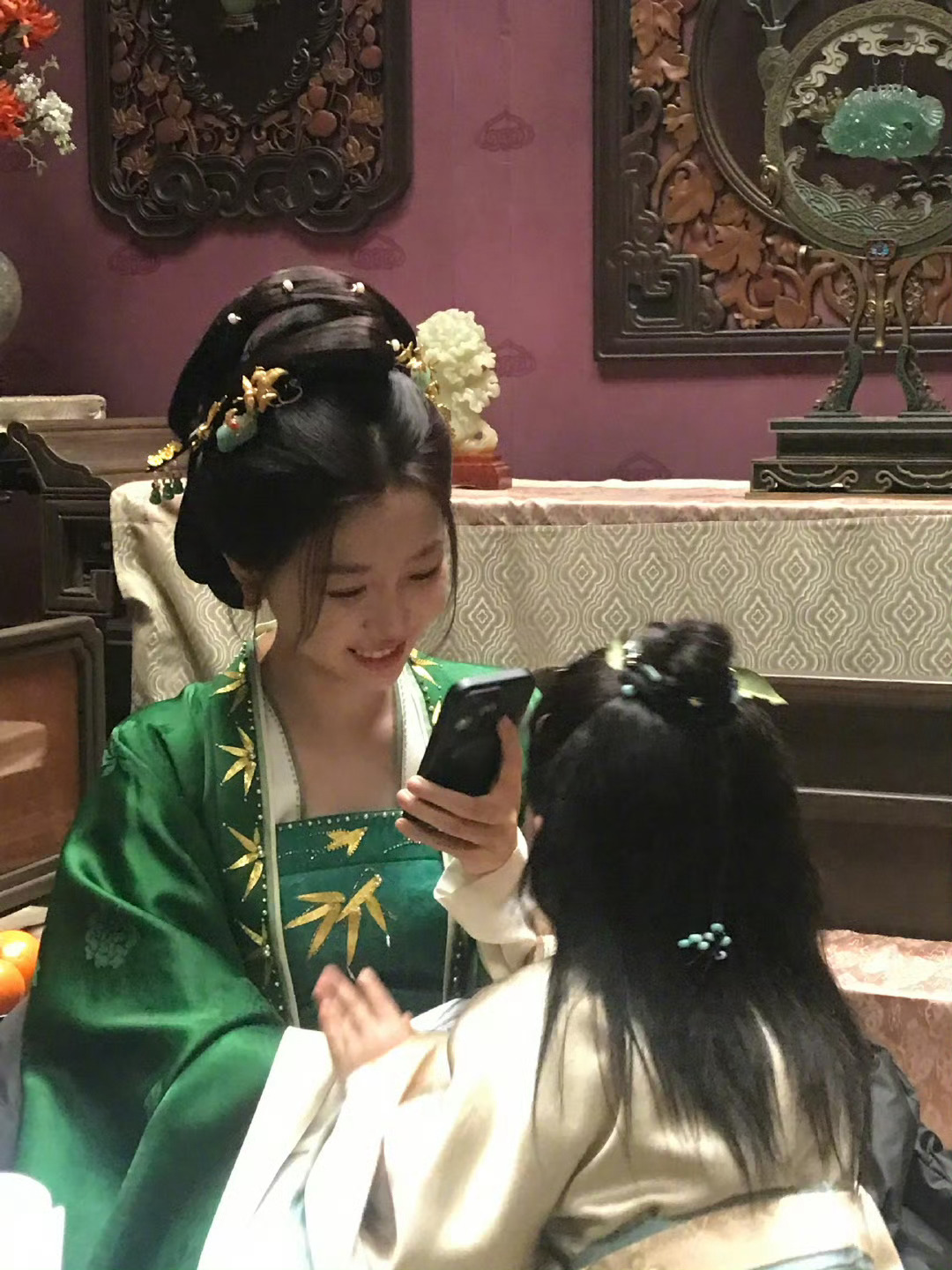 两个好宝宝😊好期待云初令啊啊啊啊啊啊啊啊！！！！衣服质感超好虞书欣云初令