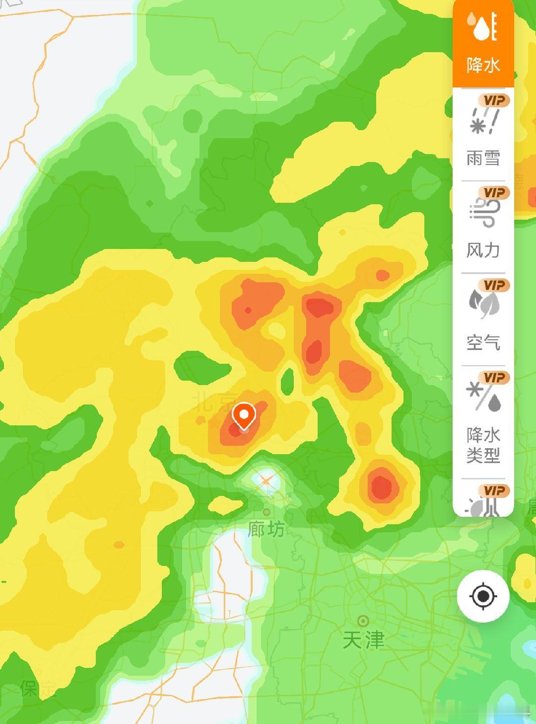 北京大雨 掉雨窝里了，这波下的绝对瓢泼，只是时间短，要不门口又得开船了。 