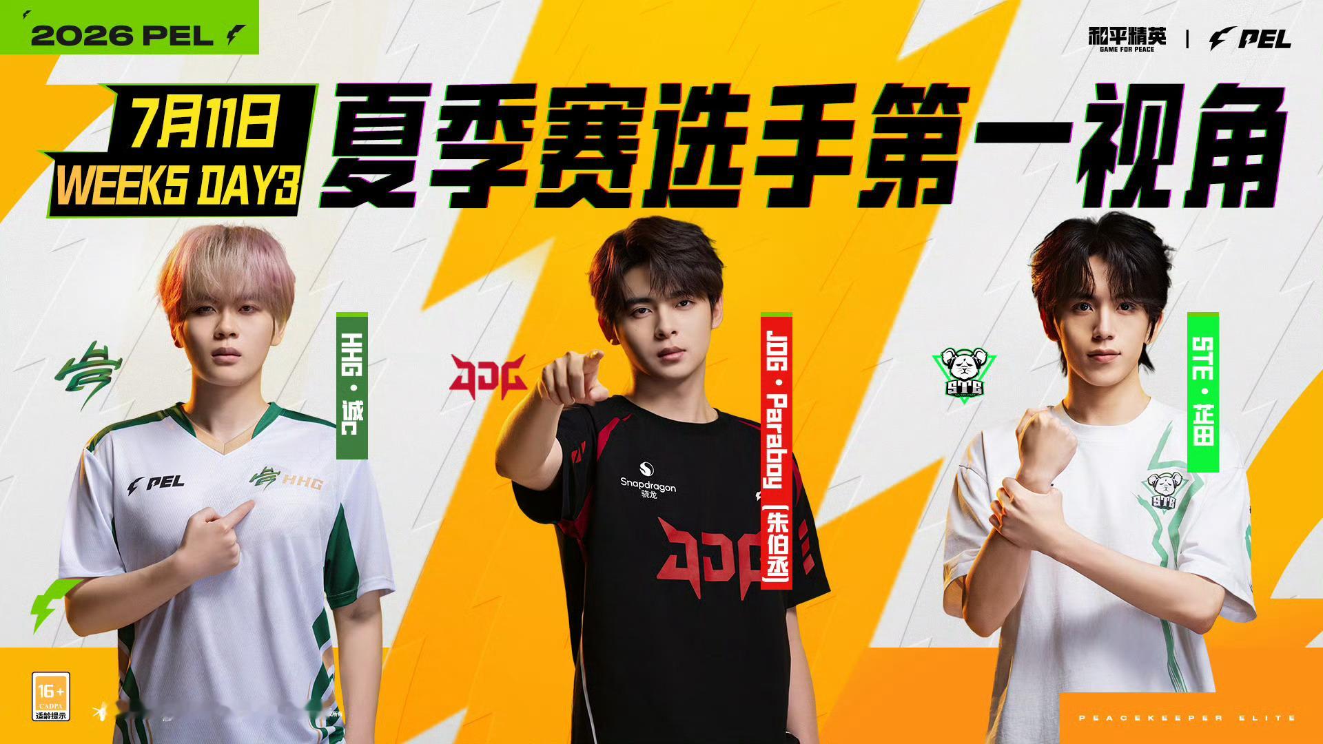 7月11日PEL周决赛第二日官方第一视角公布：北京JDG-Paraboy（朱伯丞
