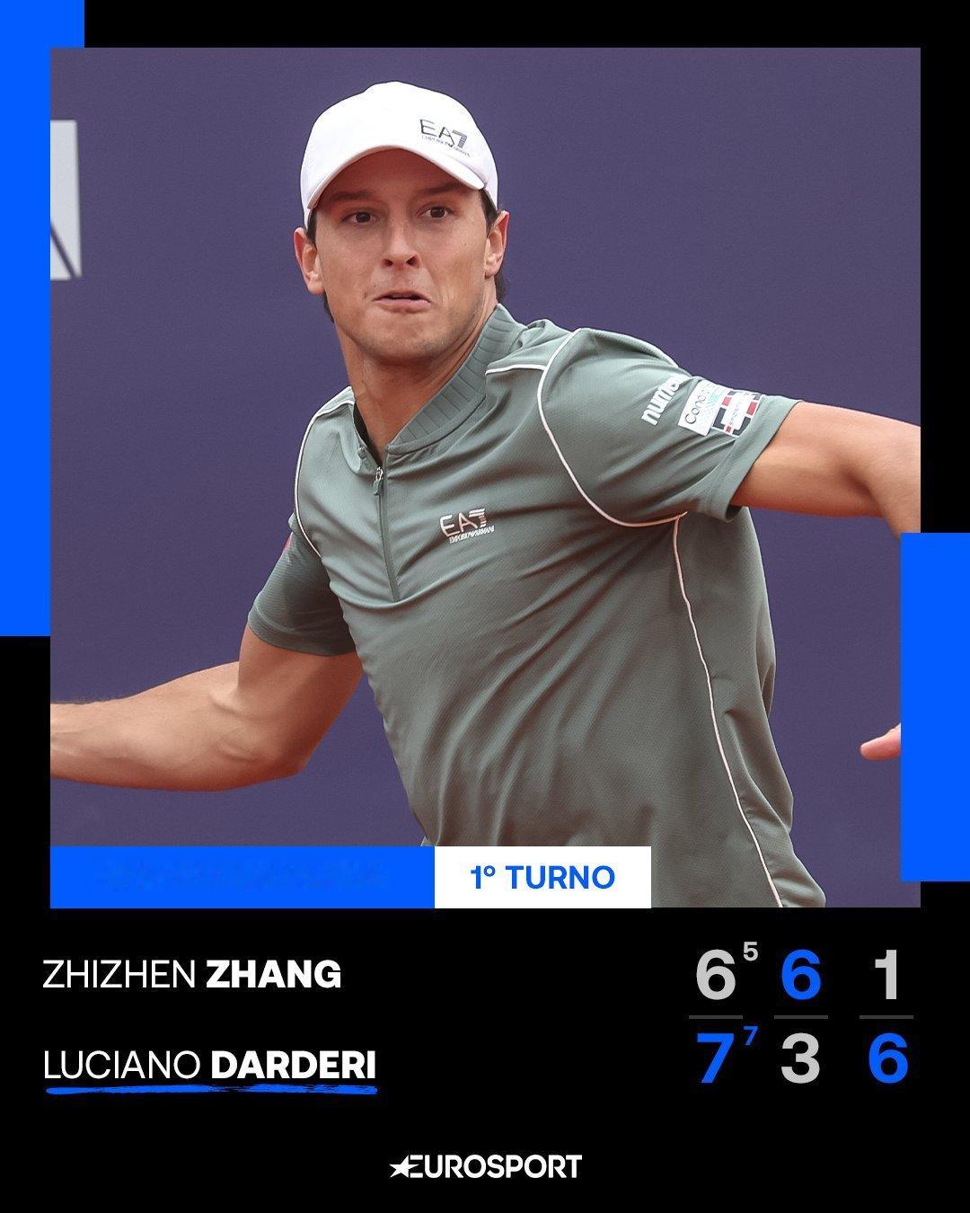 张之臻止步慕尼黑首轮 慕尼黑500赛首轮，持保护排名出战的张之臻6-7(5)、6