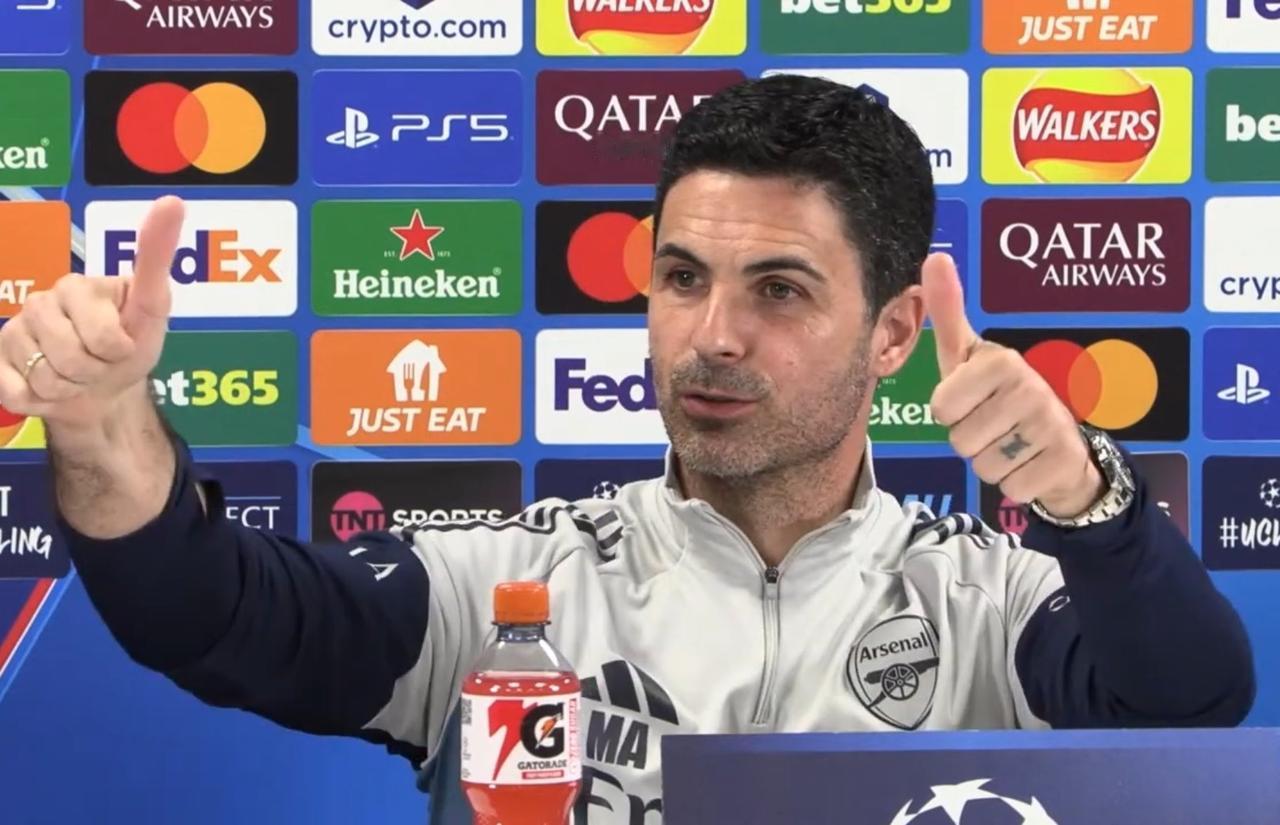 【现在已然很棒】阿尔特塔：“我很喜欢我们当下所处的位置，那就是我们对此毫无满足感