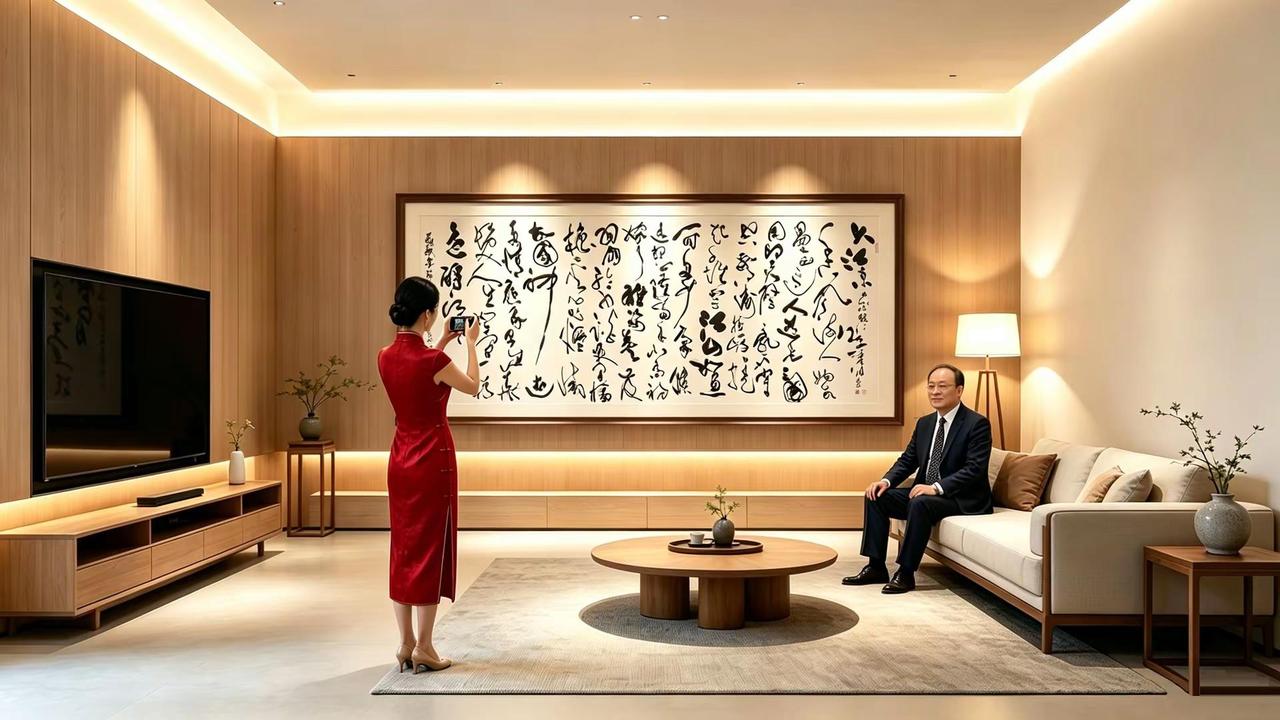 苏轼《念奴娇・赤壁怀古》书法欣赏 茶室、书房悬挂苏轼《念奴娇・赤壁怀古》书法极具
