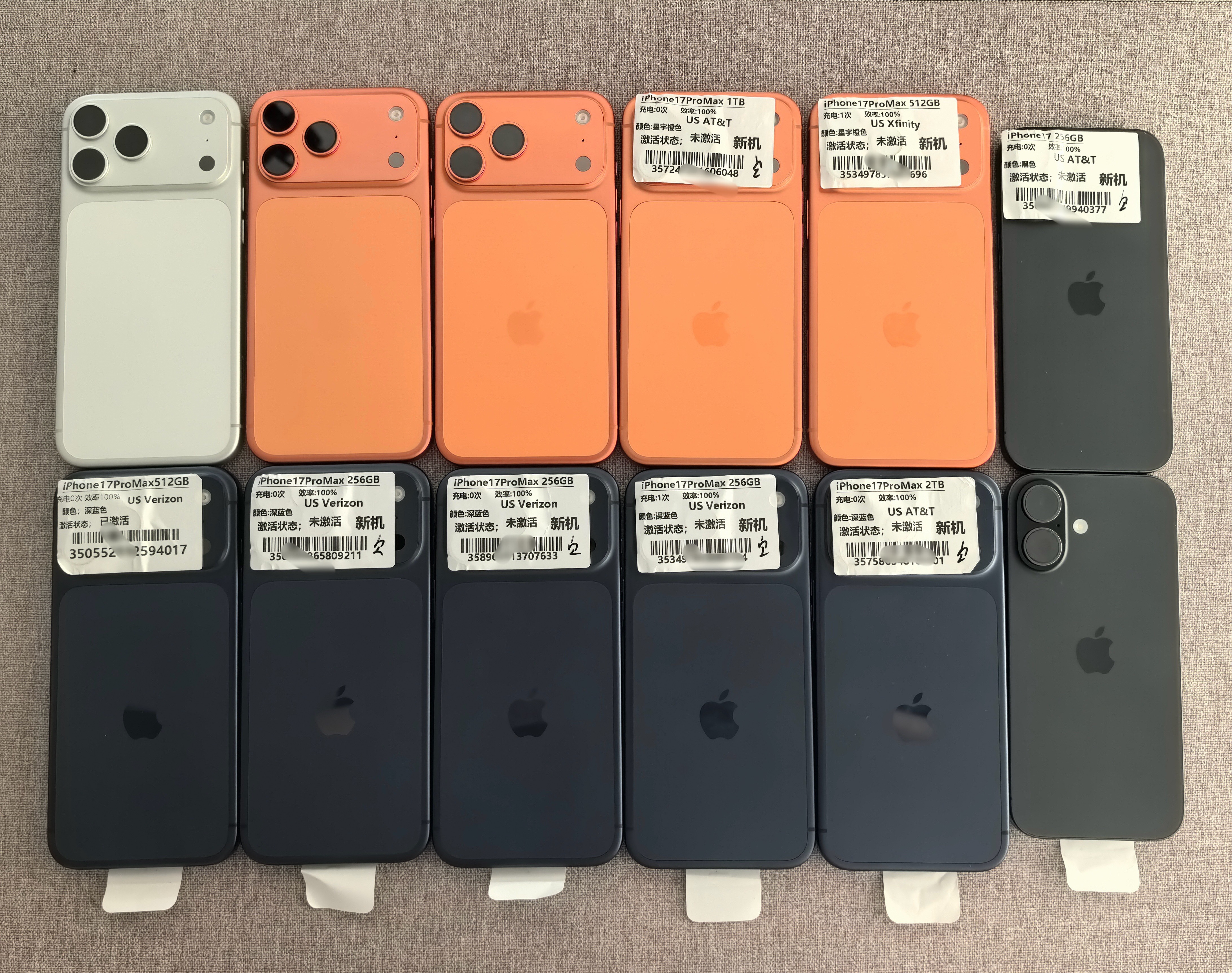 全新iPhone 17 Pro Max自从上了5999的团，每天的交付很稳，接下