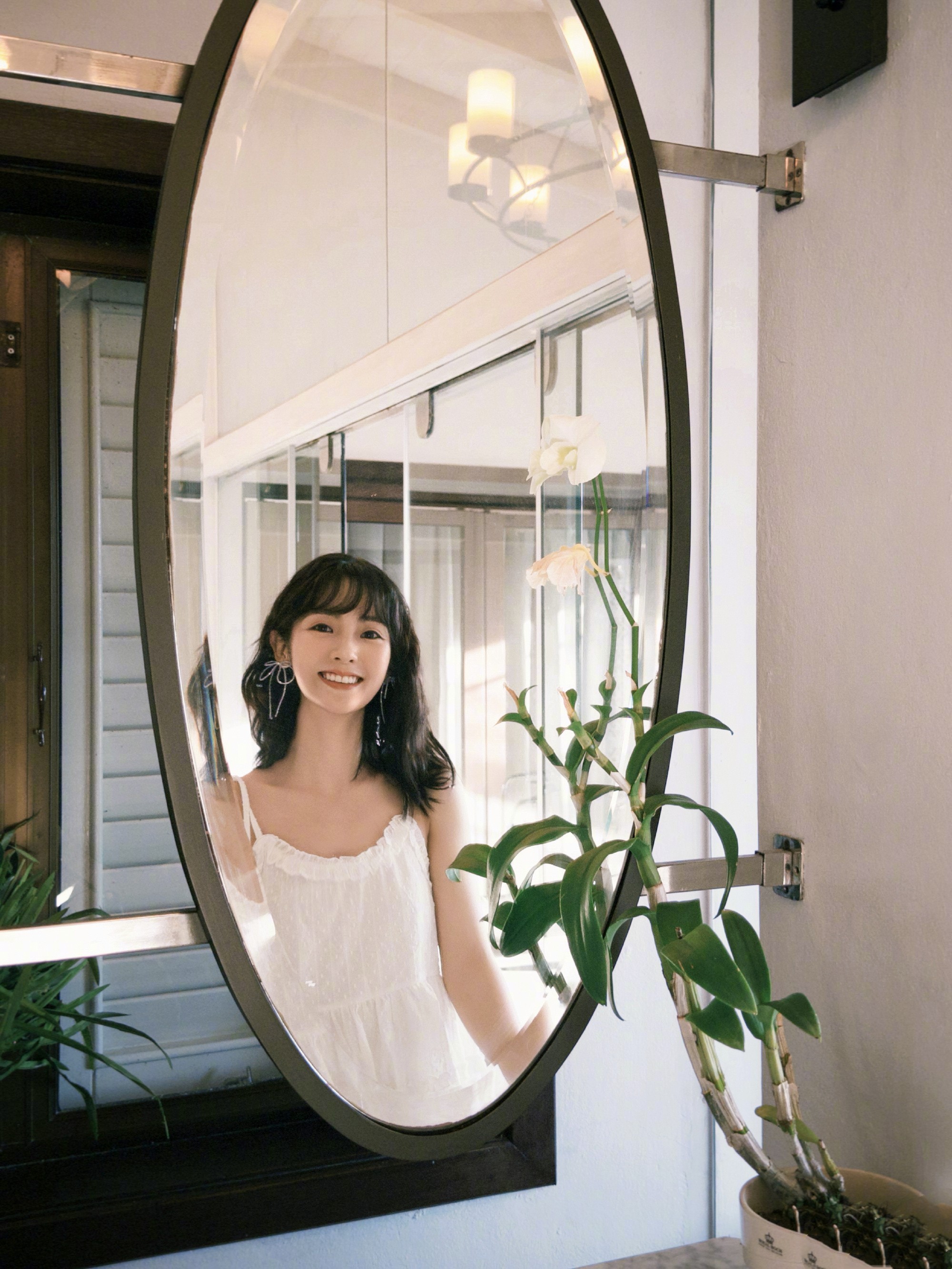 邢菲吊带裙私服穿搭碎片，甜甜地留住夏日一刻 ​​​