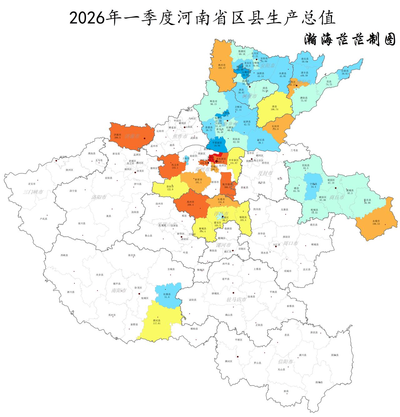 2026年一季度濮阳市各区县生产总值和一般公共预算收入。