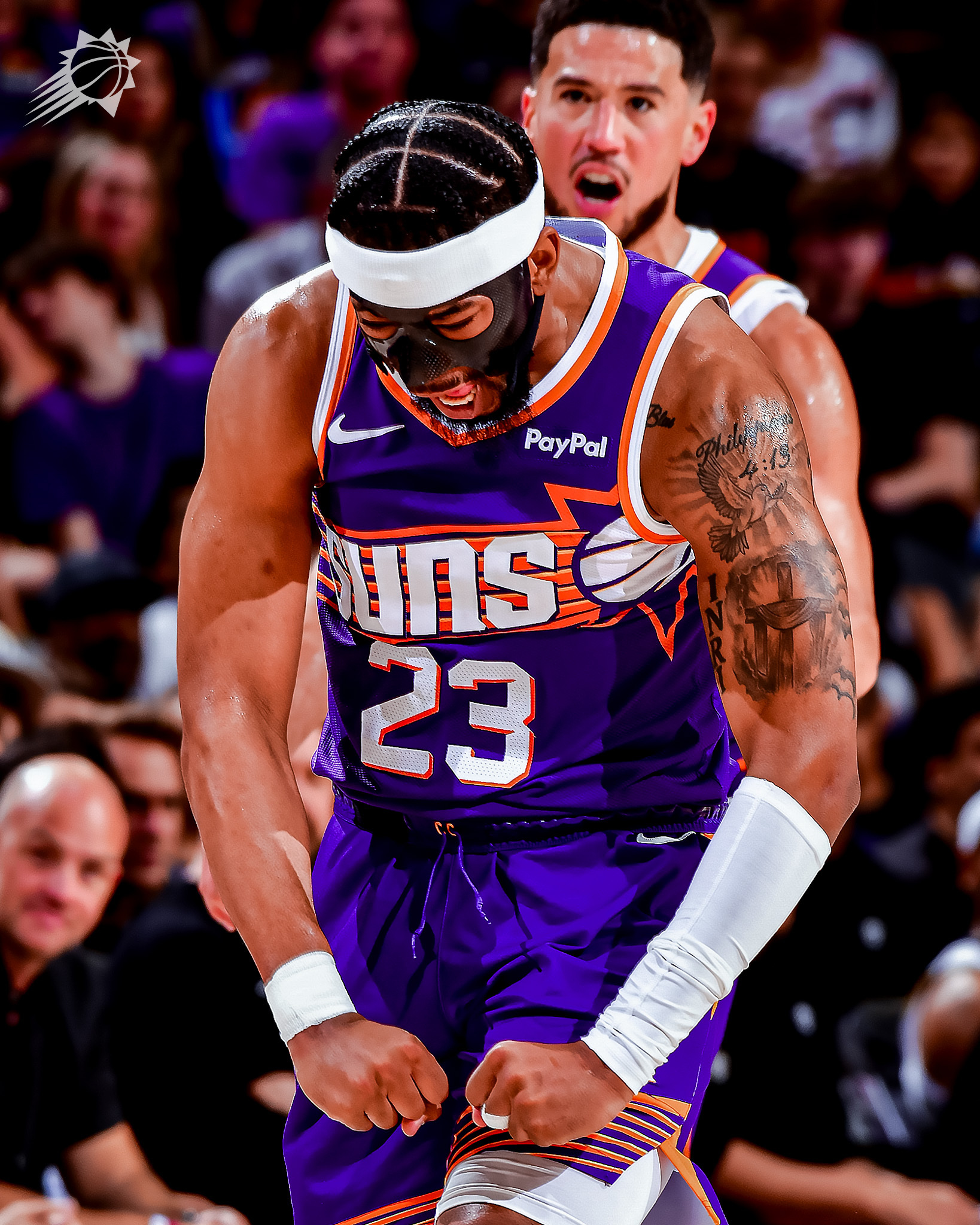 我们在掘金vs太阳 比赛中仅有3次失误，据Stathead 统计，这是NBA历史