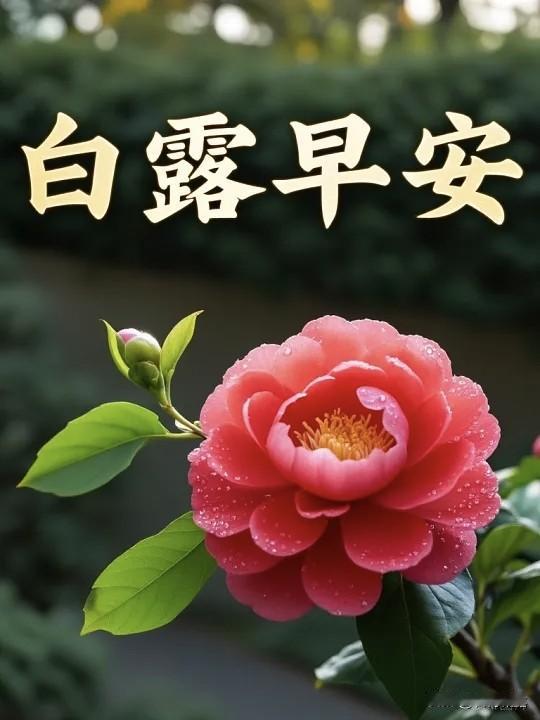 白露到，送你一份温暖。 天凉了，记得添件衣；夜长了，记得盖好被；风大了，记得围条