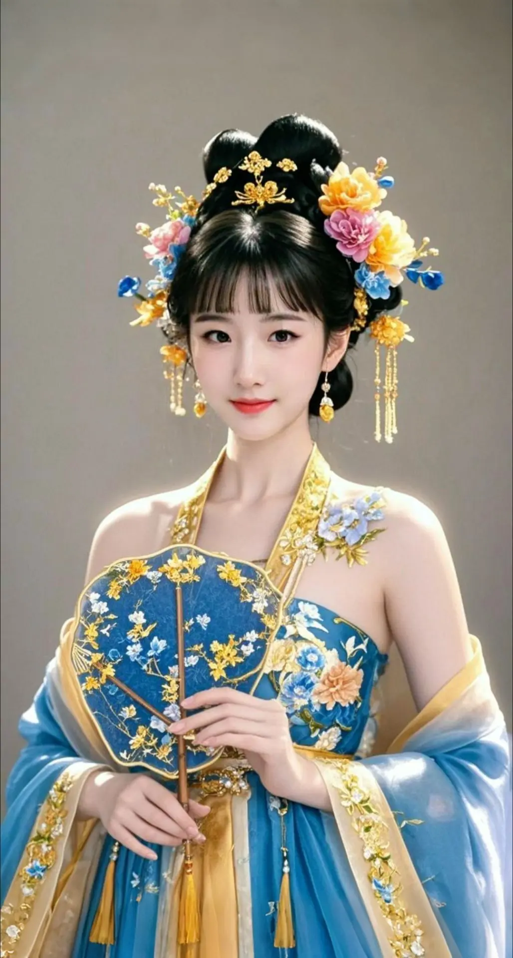 AI扩图 AI华冠丽影