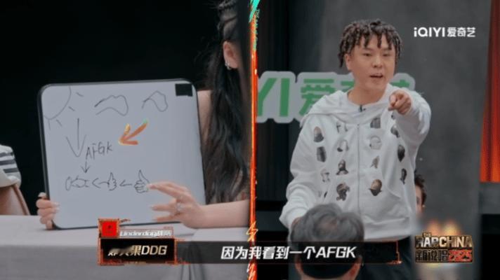 终于有人懂严浩翔的画了新说唱2025underdog团魂在细节里闪光，吴嘉轩留下