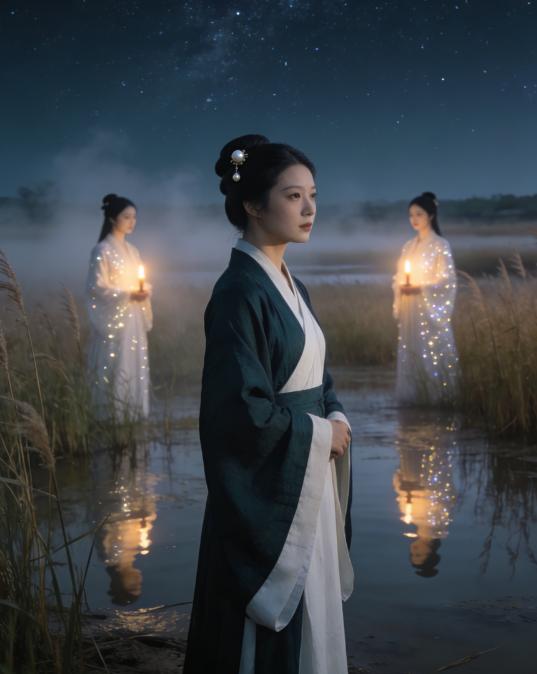 品读《山海经》508——《海内北经》登比氏，宵明，烛光
原文：
舜妻登比氏生宵明