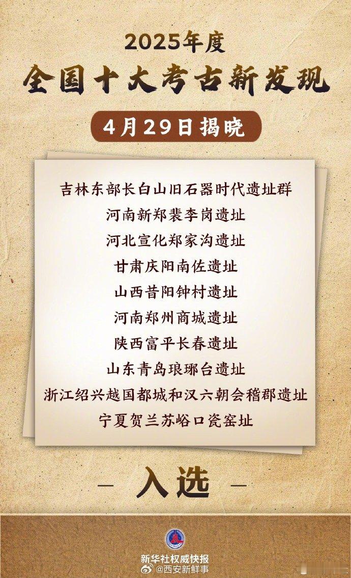 【陕西1项入选2025全国十大考古新发现】陕西1处遗址入选全国十大考古新发现 4