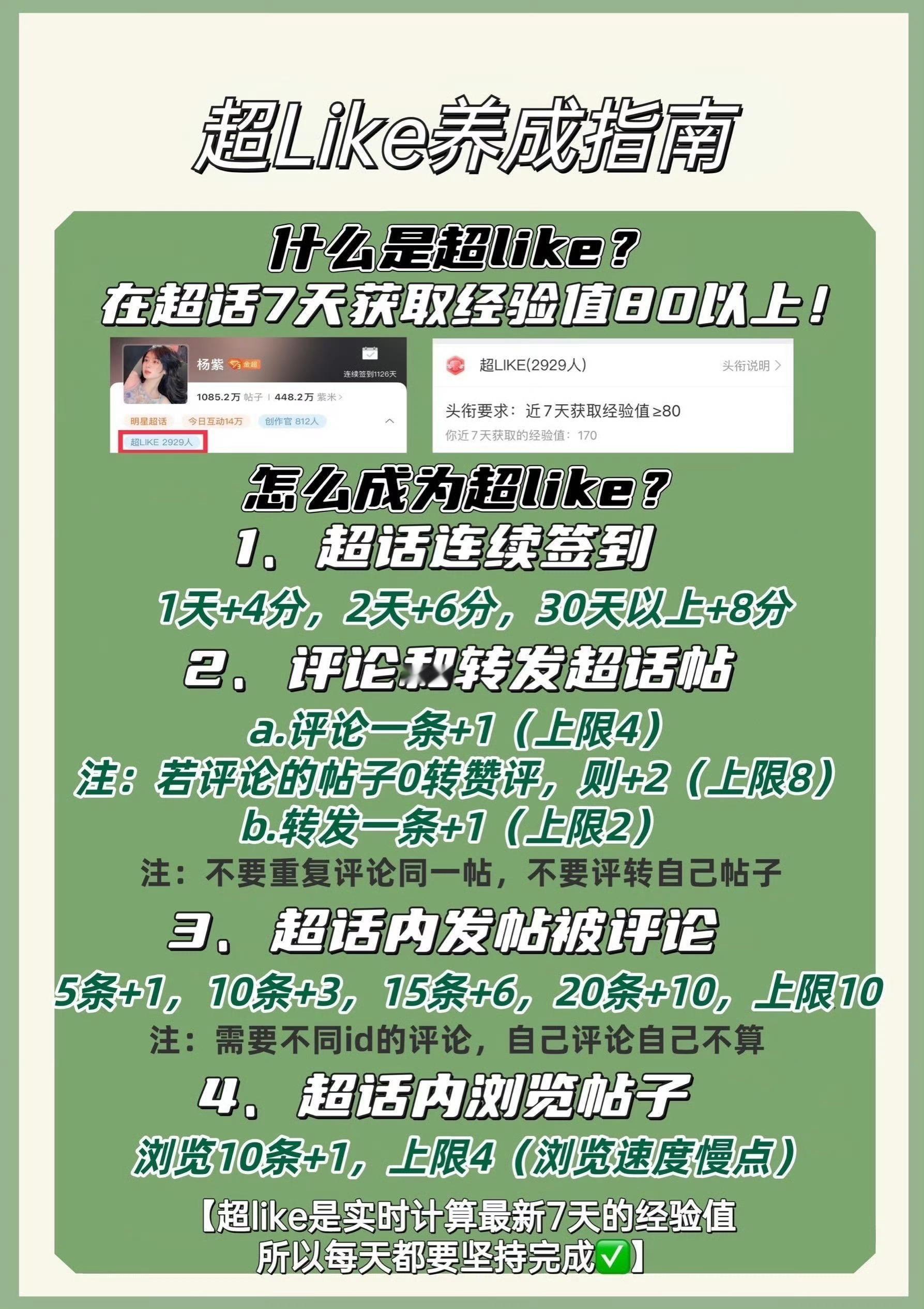 杨紫 超like都做做，不要以为少了你一个没关系，一直在坚持的也很累啊 