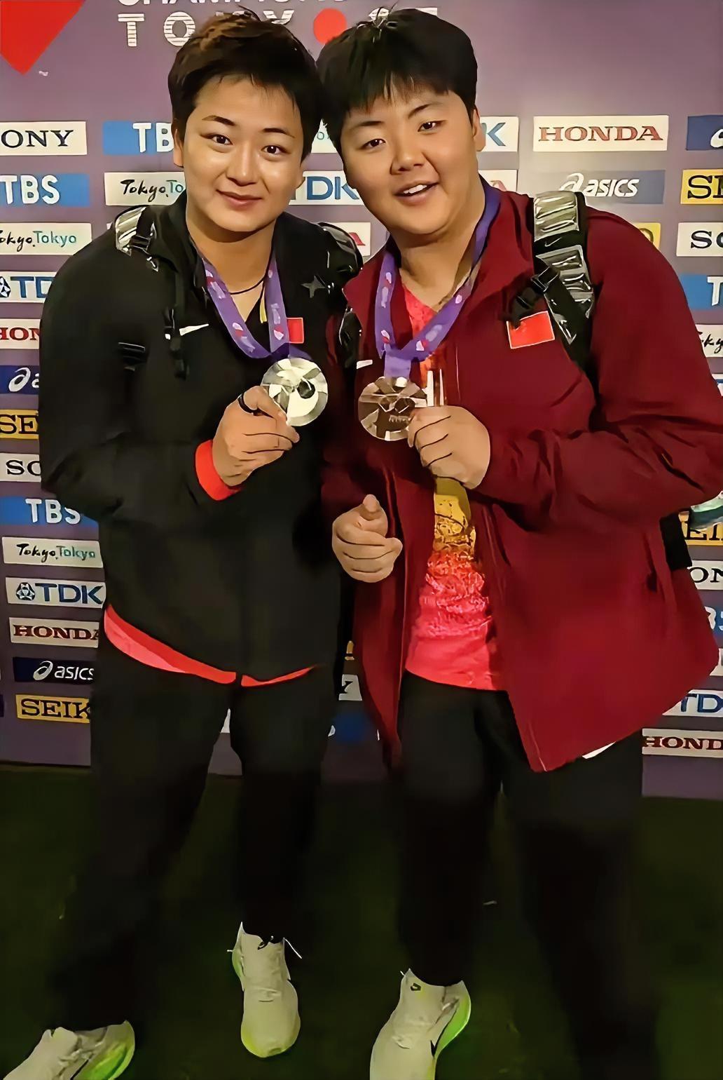 中国女子田赛项目世界大赛竞争力排序：

链球＞铅球＞标枪＞铁饼＞撑杆跳高＞三级跳