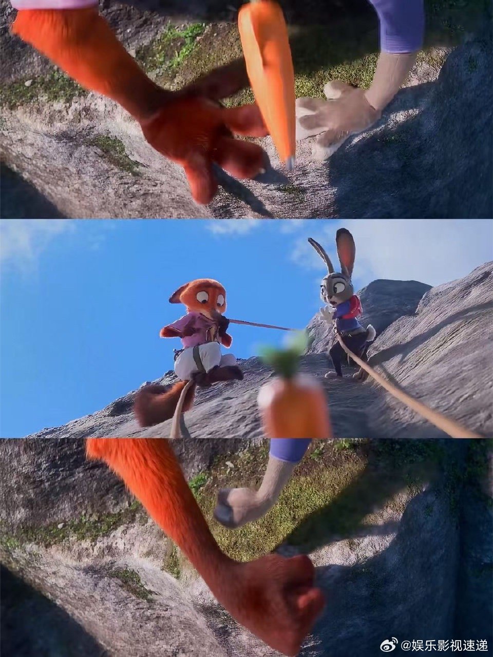 疯狂动物城2原设定有狐兔鼻尖糖 原来疯狂动物城2差点就有狐兔鼻尖糖了，主创你们是