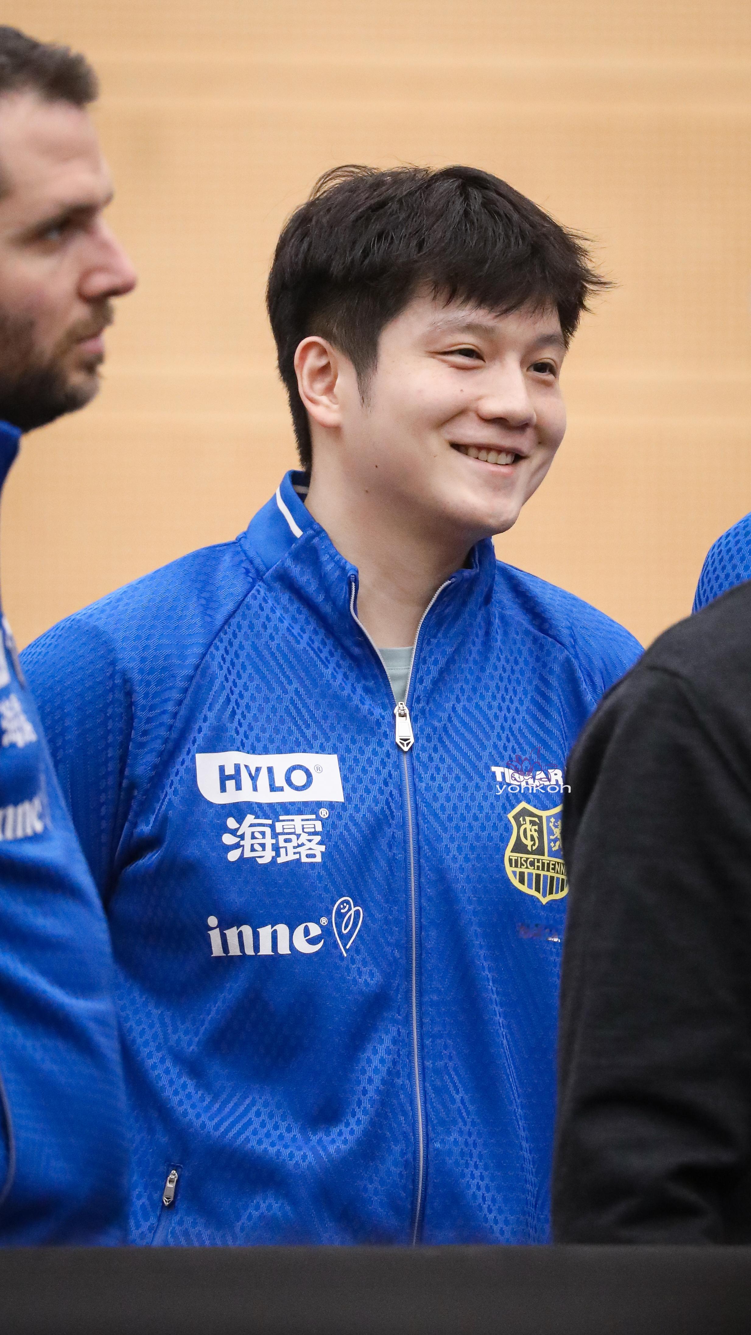 樊振东樊振东德甲 是幸福的存在「20251214德甲乒乓球联赛」 