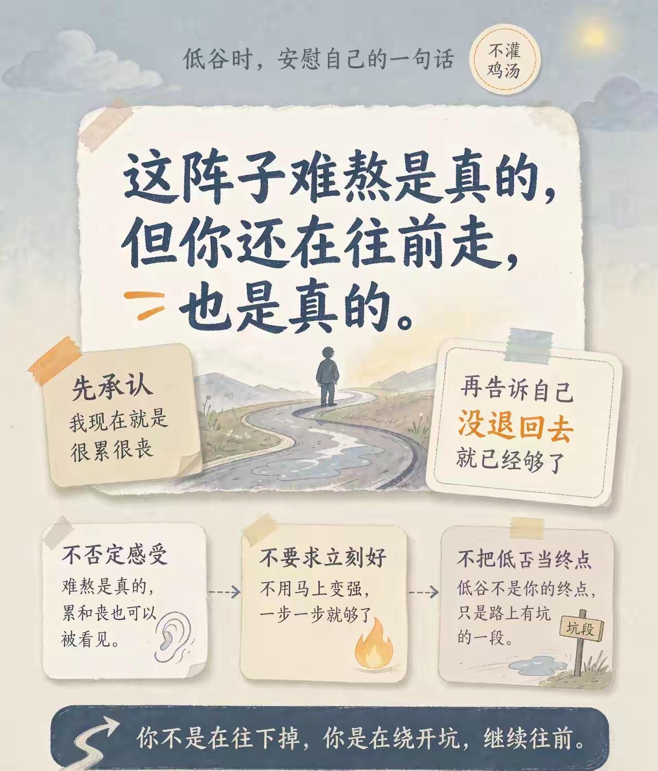 唯有时间是最好的解药，熬，这个字才是灵魂！