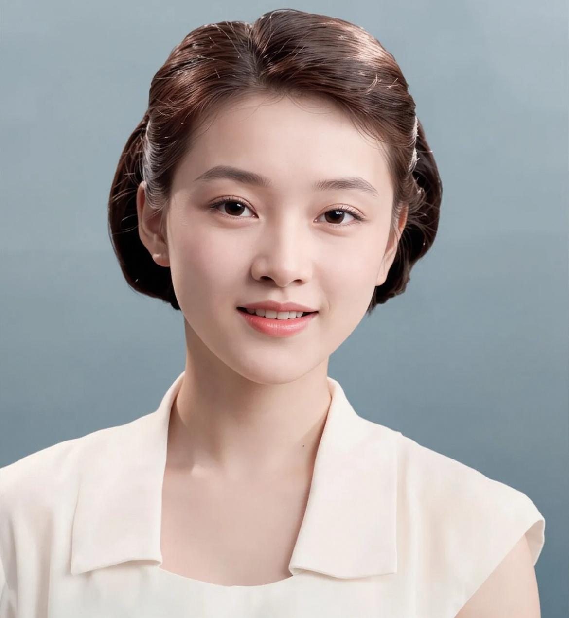 50年代，陈冲的母亲张安中女士，一张罕见的留影，年轻时才貌双全