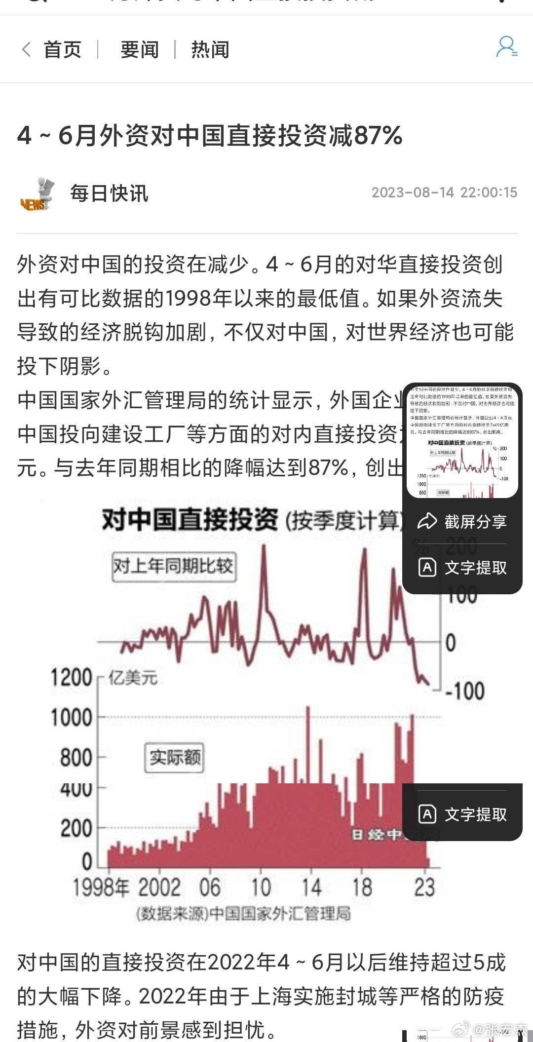 是不是这样可以少受外资剥削？ ​​​