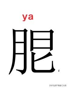形容做事干活不利落，南通各地方言怎么说？如皋话说“ya手ya脚”，ya正字如下，