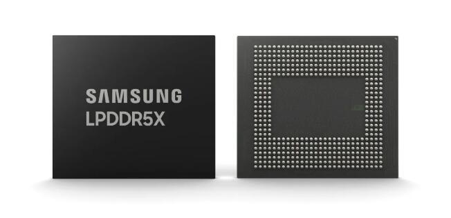 【三星推出10.7Gbps LPDDR5X内存】4月17日，三星宣布开发出其首款