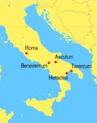 赫拉克利亚战役
在公元前280年的那个炎热的夏日，赫拉克利亚战役如期打响，成为希