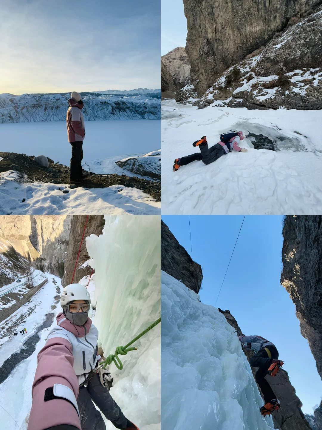 Ice climbing 是我向往的冬天⛰️