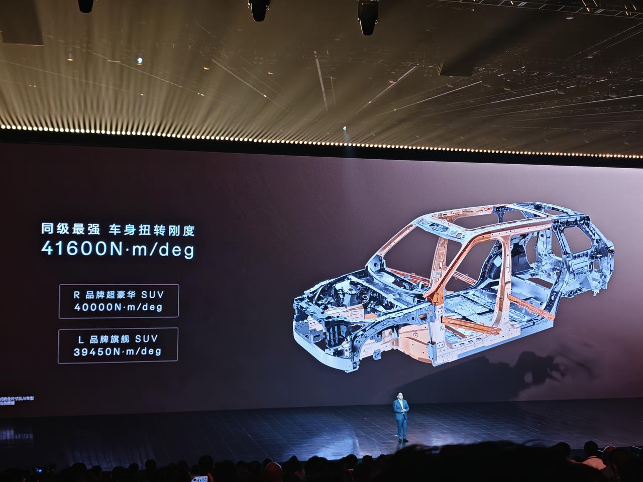 极氪9X浩瀚安全盔甲，高强度钢与铝合金占比高达91%，是全球首个单车四向连环极限
