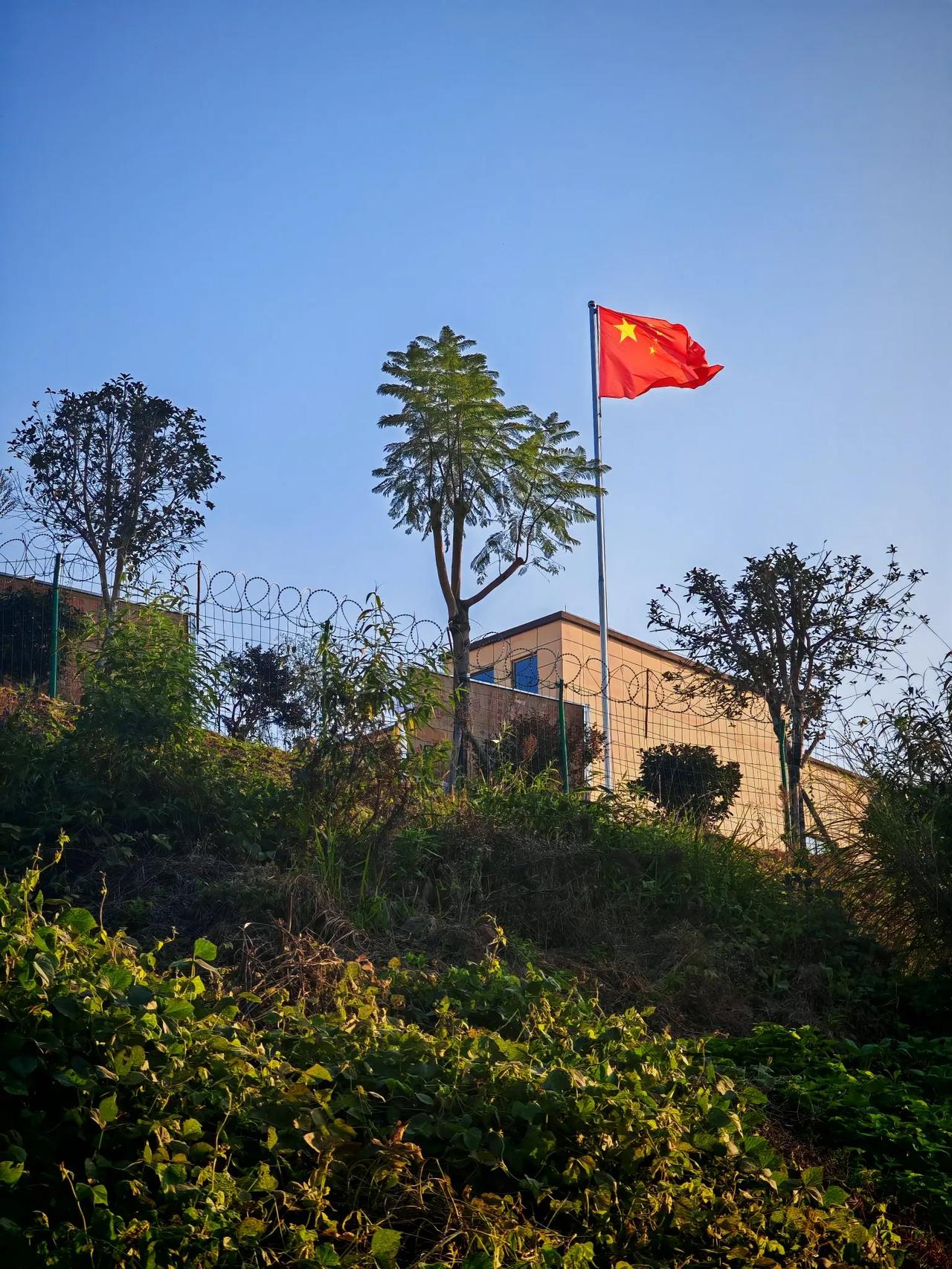 今天是11月的最后一天，暖阳灿烂，没有一丝云彩的天空蓝得通透。如此天气，令人心旷