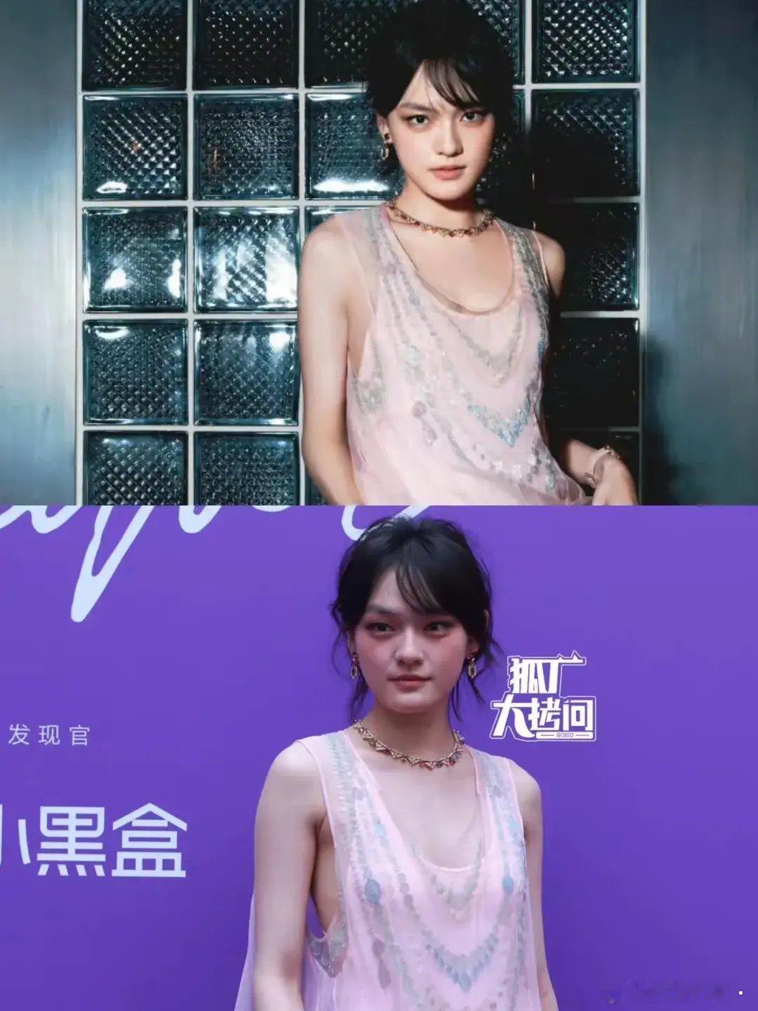 论女星生图和精修图的差别，你觉得哪位女星的差别最小！一眼扫过，差别最大的莫过于文
