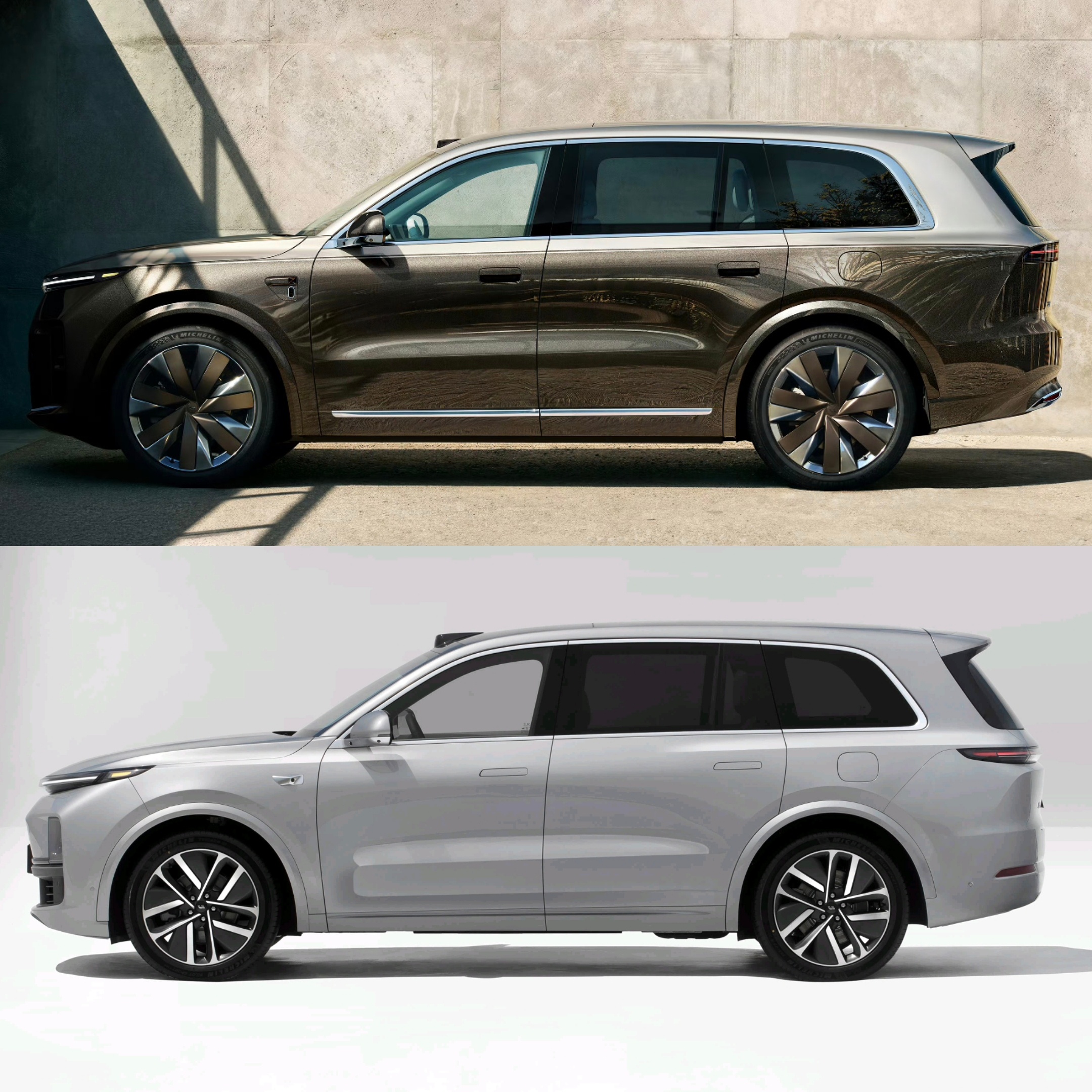 很多朋友说全新理想L9外观的变化不够大，不够有冲击，的确如此。但如果你把新老L9