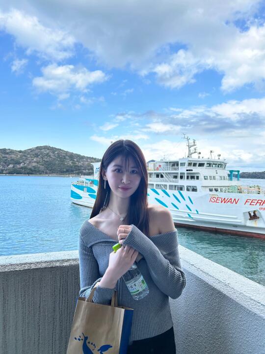 终于见到了鸟羽女明星！！🌟