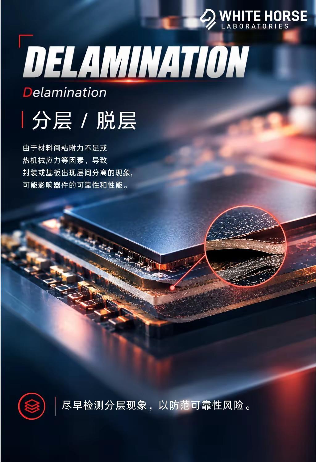 DELAMINATION｜分层 / 脱层。Delamination（分层/脱层）