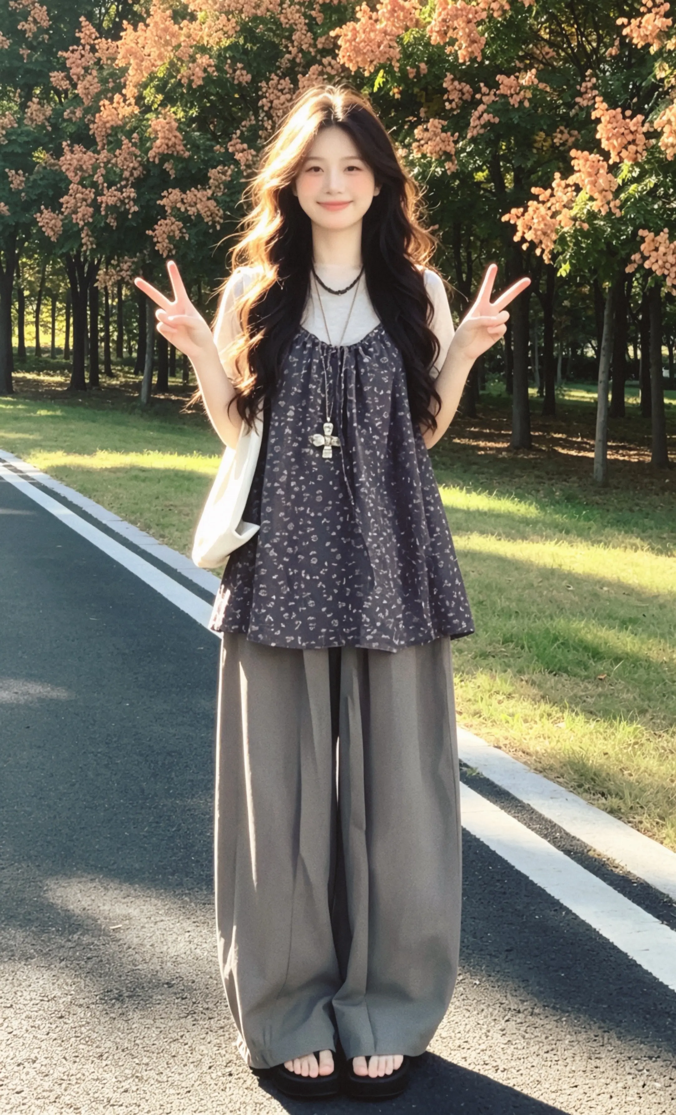 日常出片穿搭 自由松弛感穿搭 减龄气质穿搭 夏日限定穿搭 出游穿搭分享