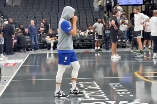 有幸解说库里换鞋之后的第一场！一会咪咕见了 