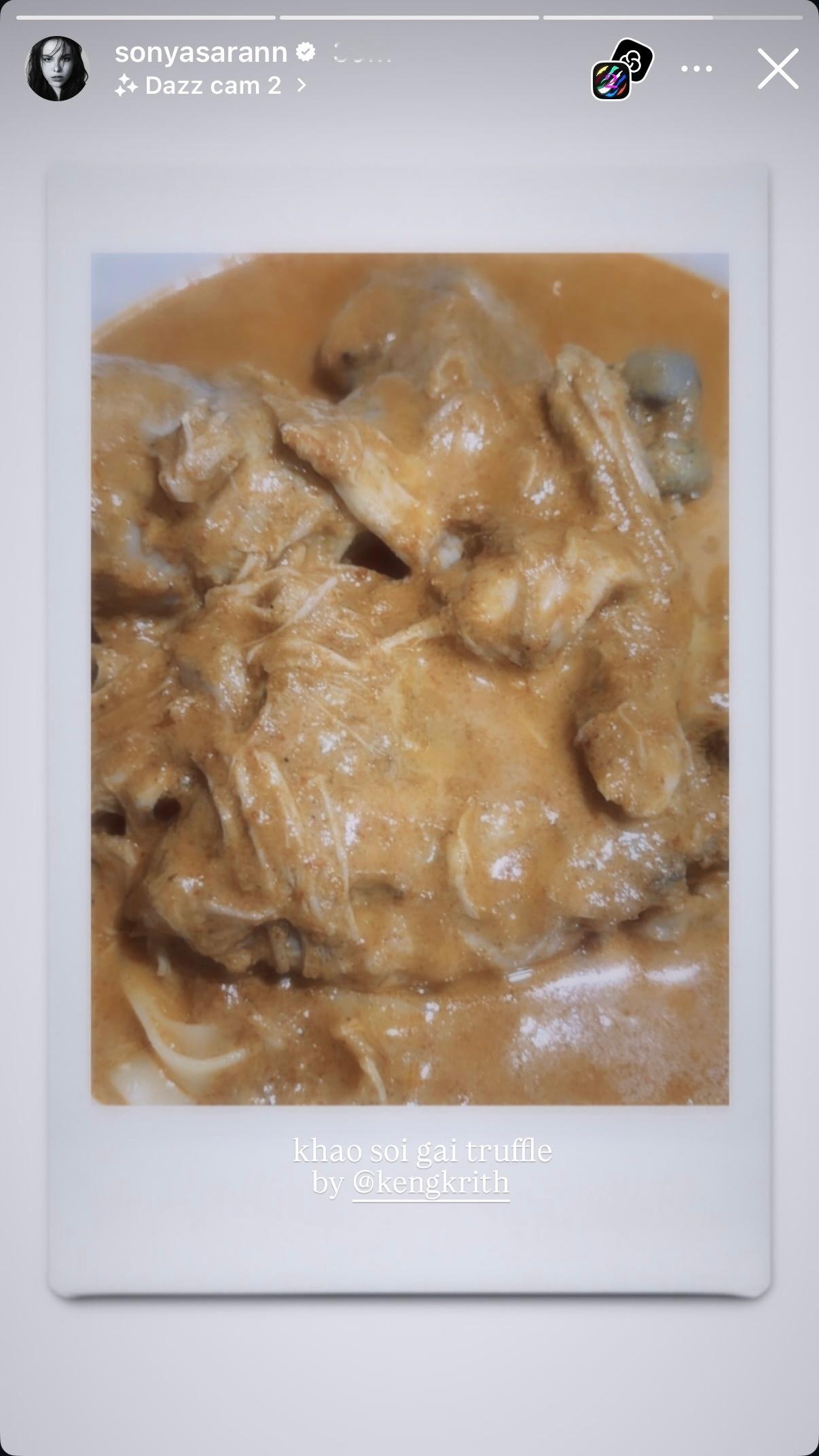 SY快拍更新：khao soi gai truffle by @ kengkri