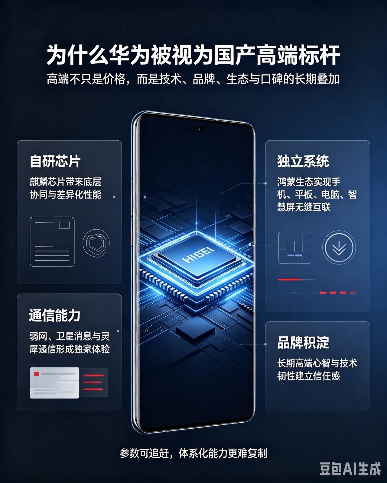 很多人觉得国产手机里只有华为真正站稳高端，并不是说小米、OPPO、vivo没有高