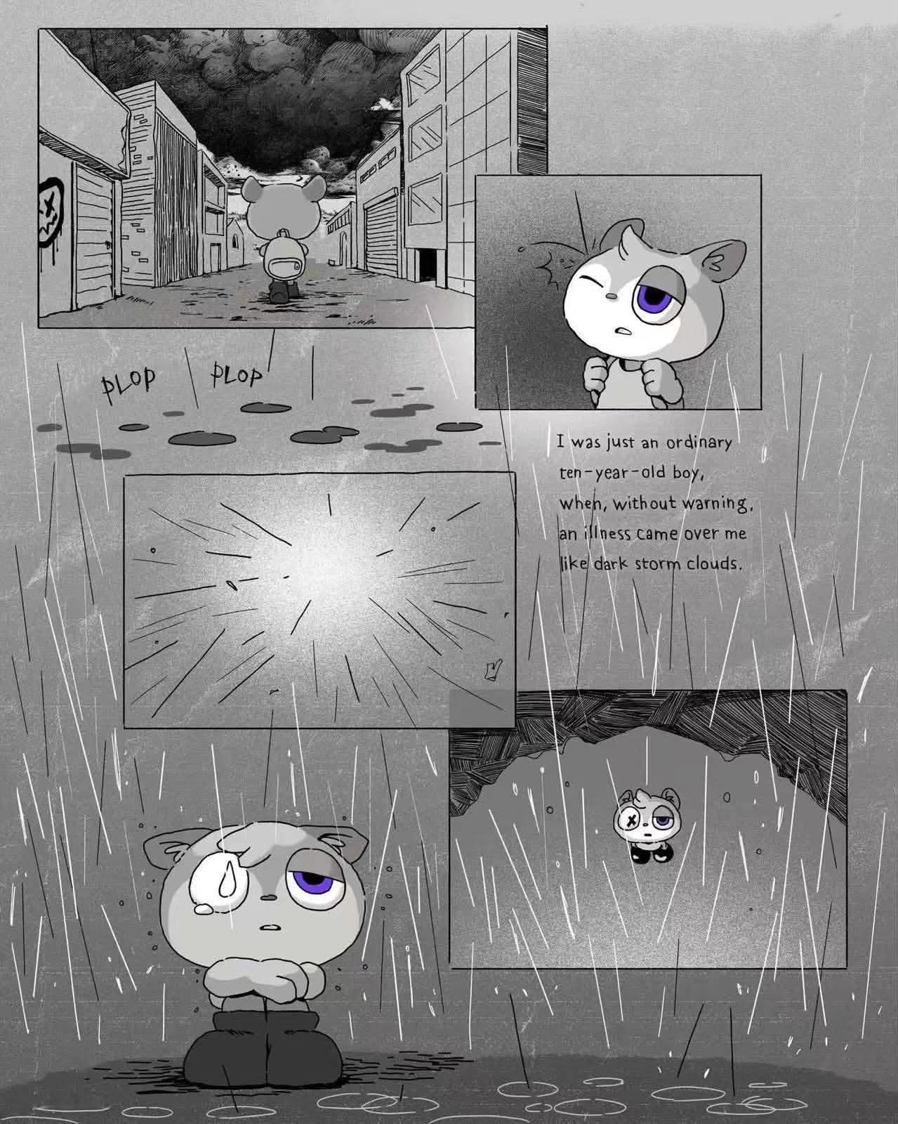 我一直在流眼泪 ​​​