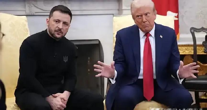 特朗普再次警告泽连斯基。
 
近日在美国，特朗普在一次公开表态中对泽连斯基发出警