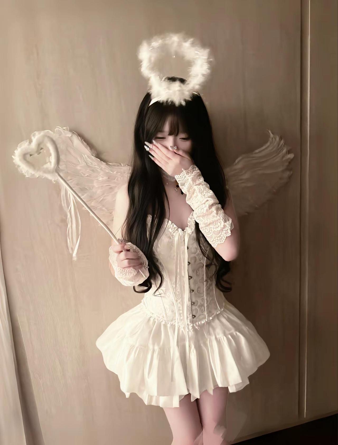 你的世界不缺我吗 好可惜 但我已经闯进来了天使Angel 鱼骨裙 你说拯救世界也