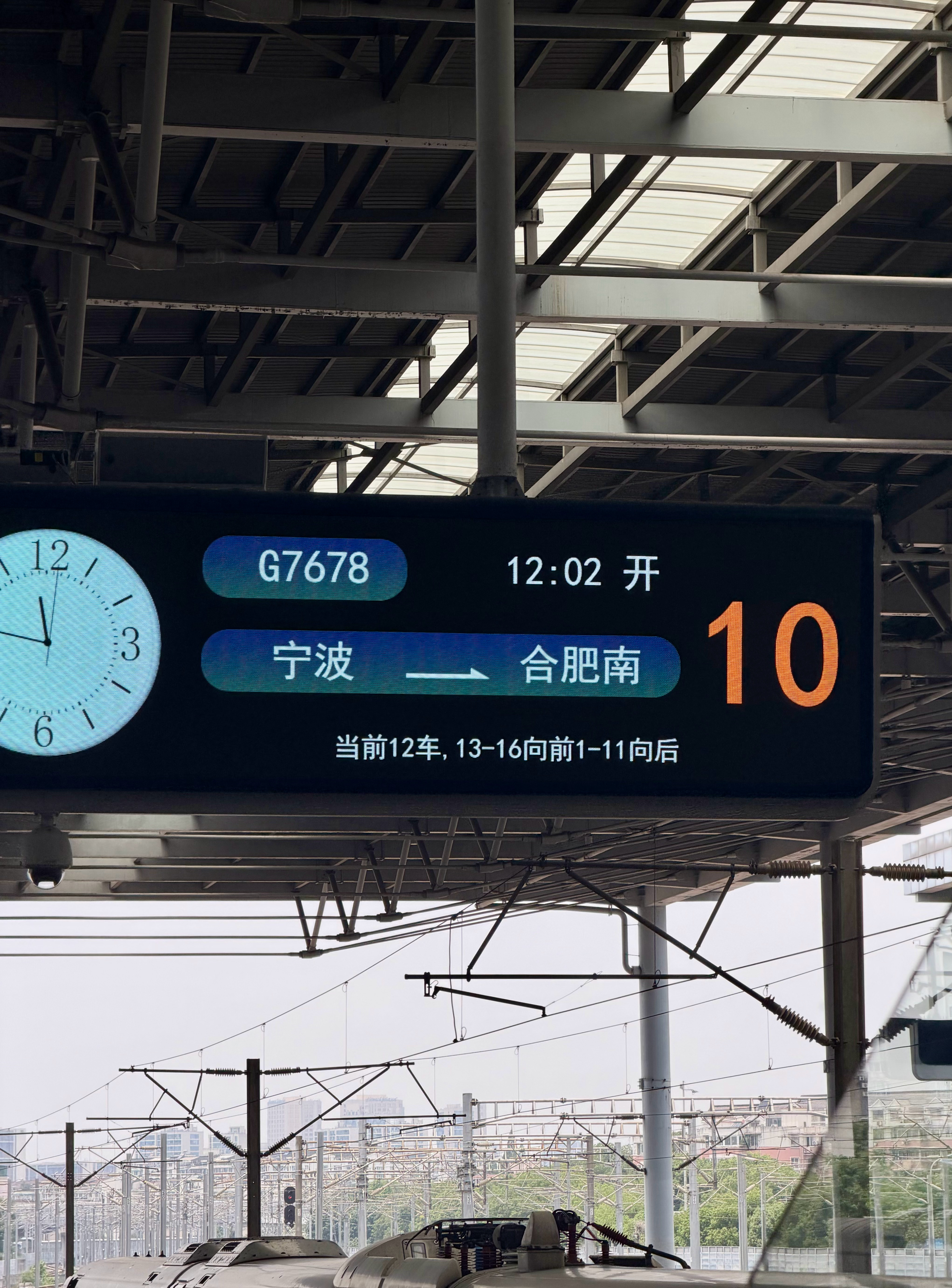 🚄依旧出差day发现去年今日，也在合肥 