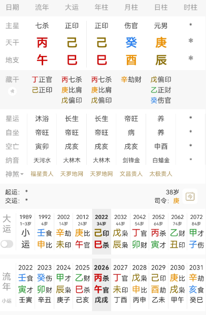 汪苏泷，己巳 癸酉 庚辰庚金男生于酉月，处帝旺之地，日坐辰土偏印，食伤库，月上癸