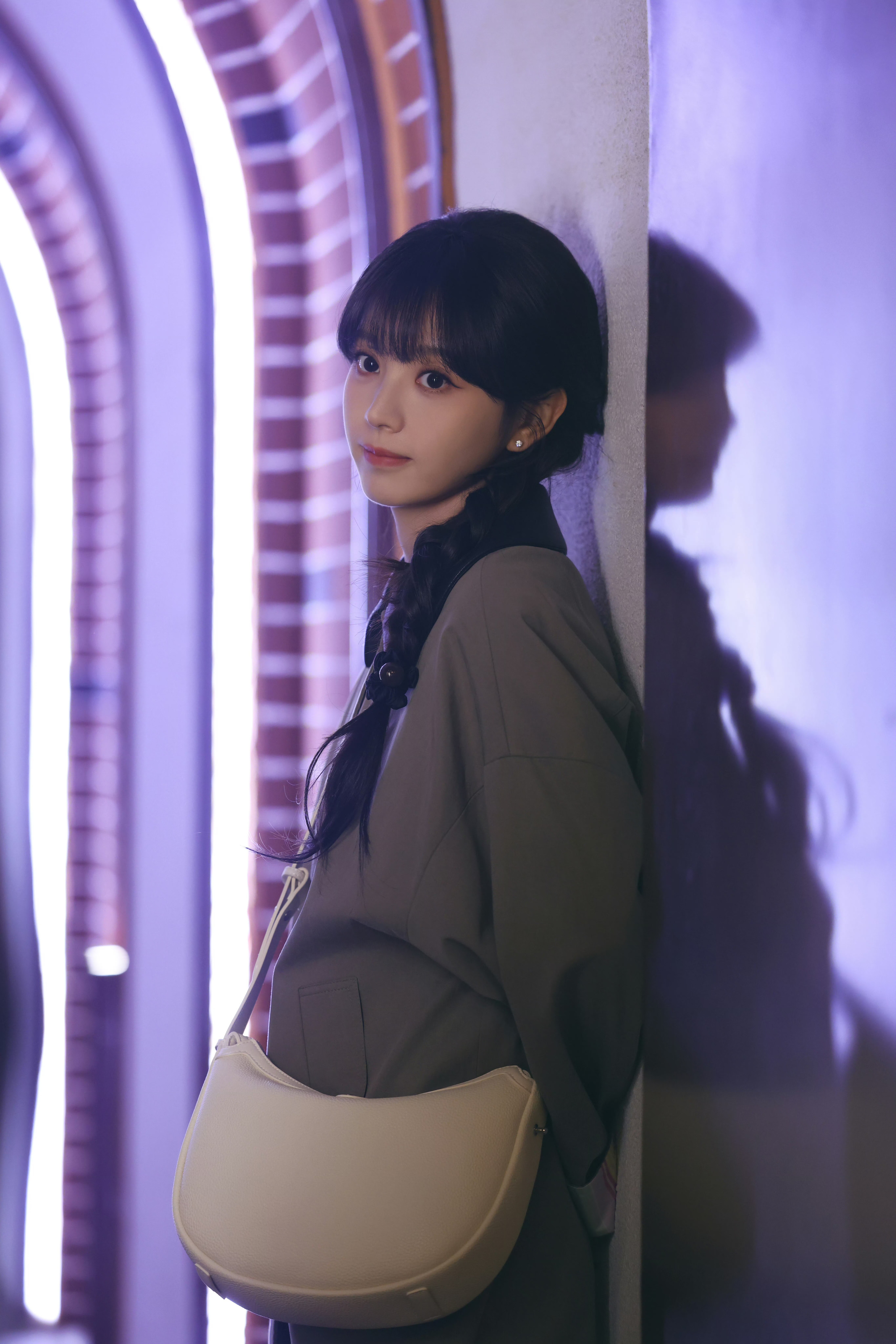 田曦薇THX 田曦薇 in heris"咖啡时间"印花短袖T恤田曦薇 公关咨询: