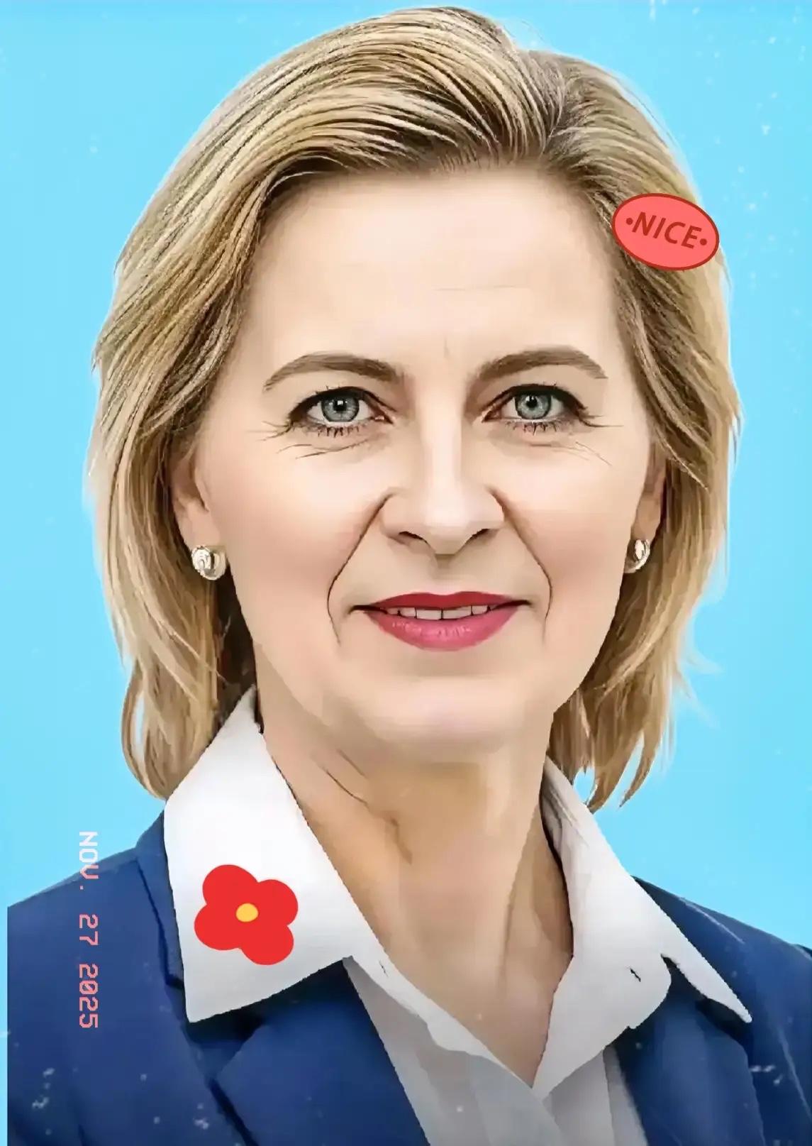 就在昨天
欧盟委员会宣布了

11月26日，欧盟委员会主席冯德莱恩在欧洲议会的表