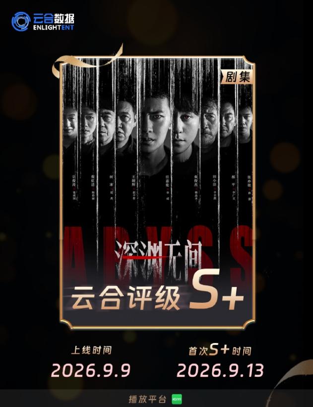 任嘉伦《深渊无间》超点完结！
《深渊无间》只有16集，播的也太快了，5天时间超点