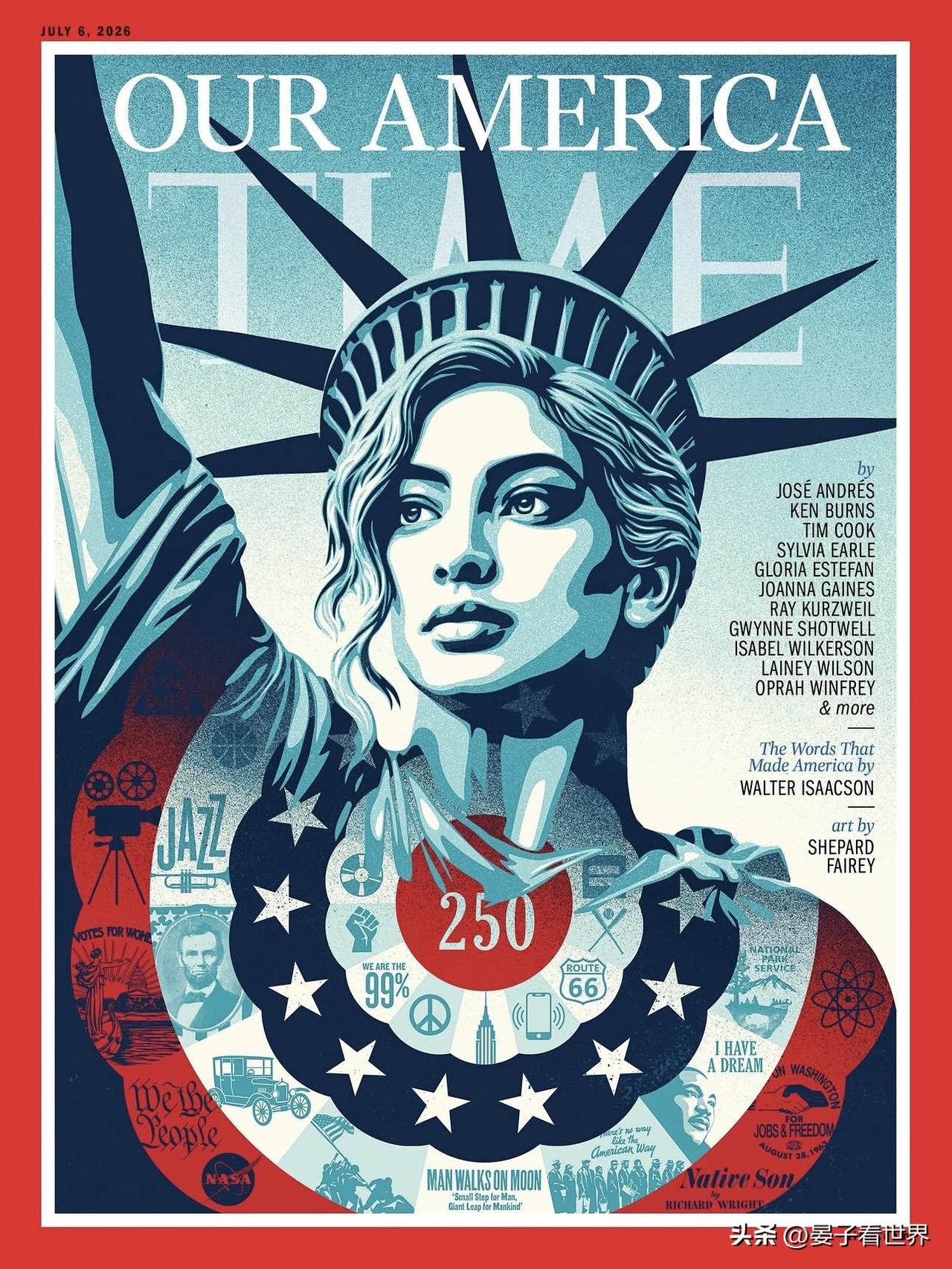 TIME：250周年纪念💐
TIME： From the Declaratio