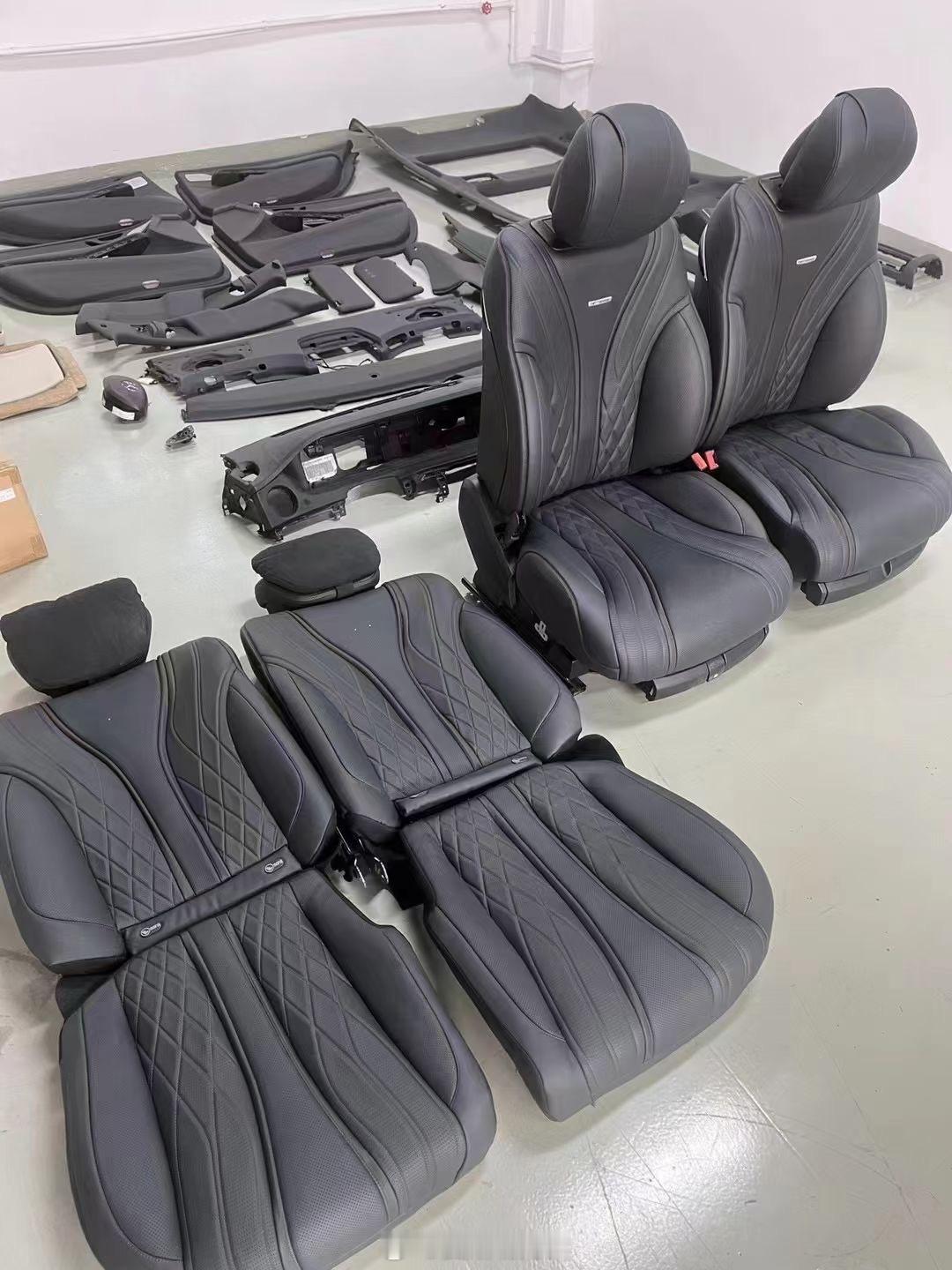 经典W222奔驰S升级S65 AMG内饰套件 ​​​